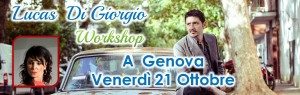 Workshop con Lucas Di Giorgio a Genova venerdì 21 ottobre
